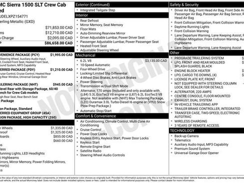 Certified 2023 GMC Sierra 1500 SLT w/ SLT Convenience Package AWD/4WD image 6