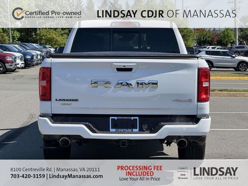 Certified 2025 RAM 1500 Laramie w/ Sport Appearance Package AWD/4WD image 8