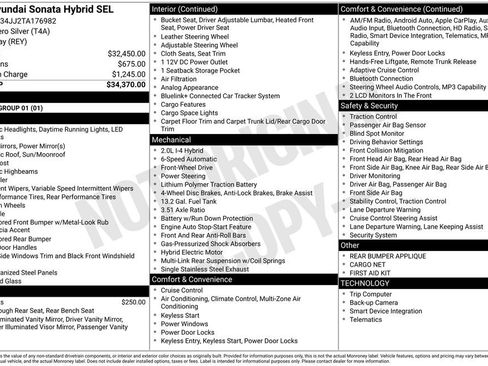 New 2026 Hyundai Sonata SEL FWD image 6