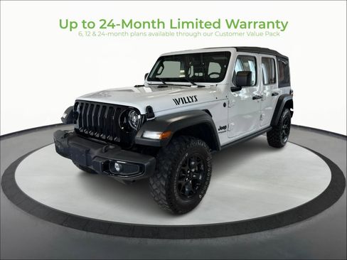 Used 2021 Jeep Wrangler Unlimited Sport AWD/4WD image 3