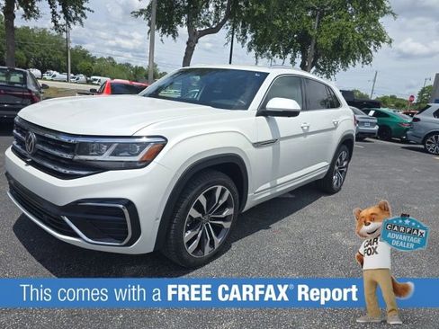Used 2023 Volkswagen Atlas Cross Sport SEL Premium R-Line AWD/4WD image 2