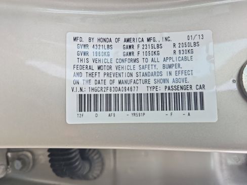 Used 2013 Honda Accord EX-L image 33