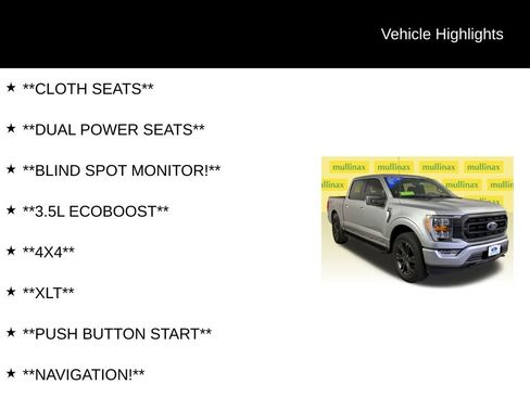 Certified 2023 Ford F150 XLT w/ Equipment Group 302A High image 12