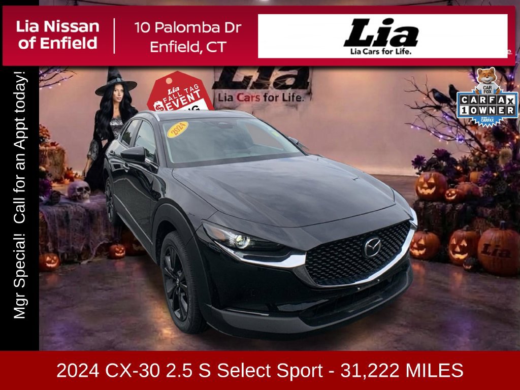 Used 2024 MAZDA CX-30 AWD 2.5 S w/ Select Sport Pkg image 1