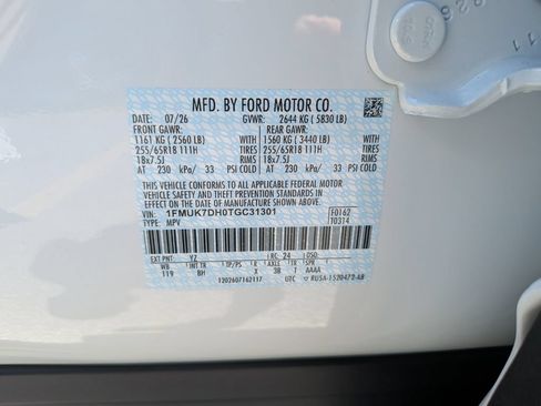 New 2026 Ford Explorer Active RWD image 35