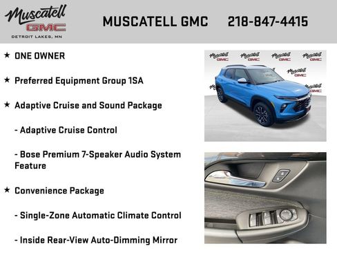 Used 2025 Chevrolet TrailBlazer ACTIV w/ Convenience Package AWD/4WD image 6