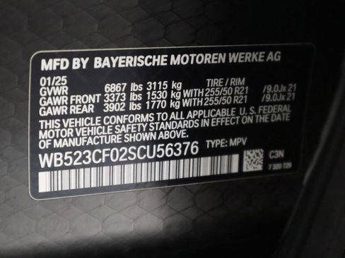 Certified 2025 BMW iX xDrive50 w/ Sport Package image 35