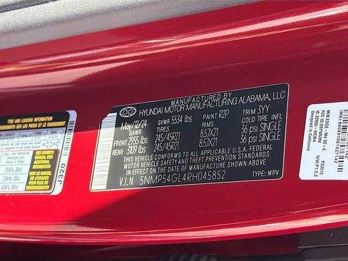 Used 2024 Hyundai Santa Fe Calligraphy FWD image 32