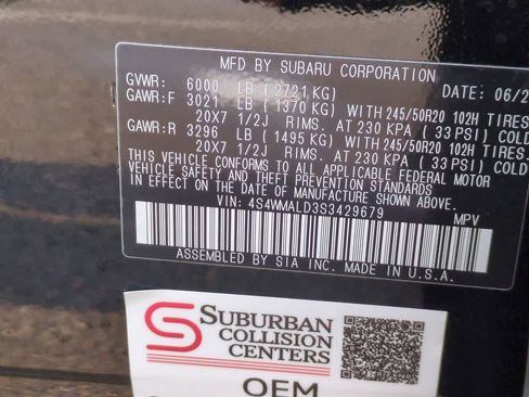 Certified 2025 Subaru Ascent Limited image 39