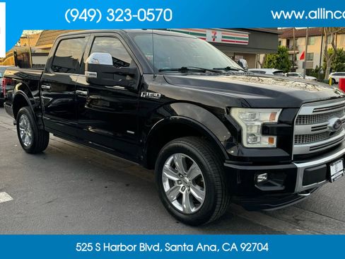 Used 2016 Ford F150 Platinum w/ Equipment Group 701A Luxury image 3