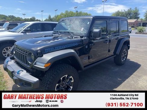 Used 2025 Jeep Wrangler Unlimited Rubicon 4xe w/ Safety Group AWD/4WD image 1