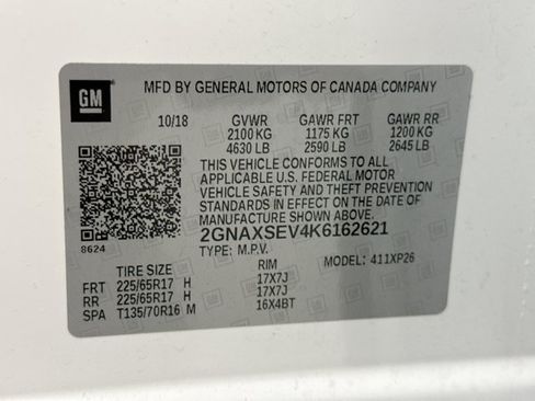 Used 2019 Chevrolet Equinox LS AWD/4WD image 11
