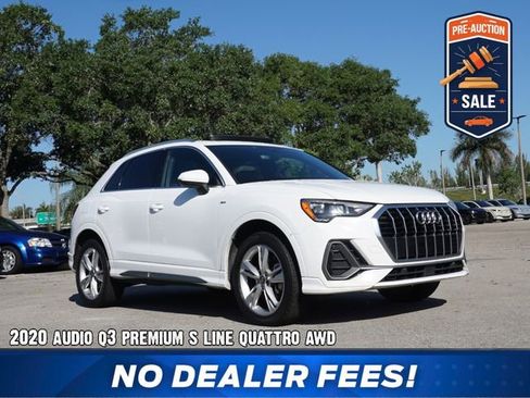 Used 2020 Audi Q3 2.0T Premium w/ Convenience Package AWD/4WD image 1