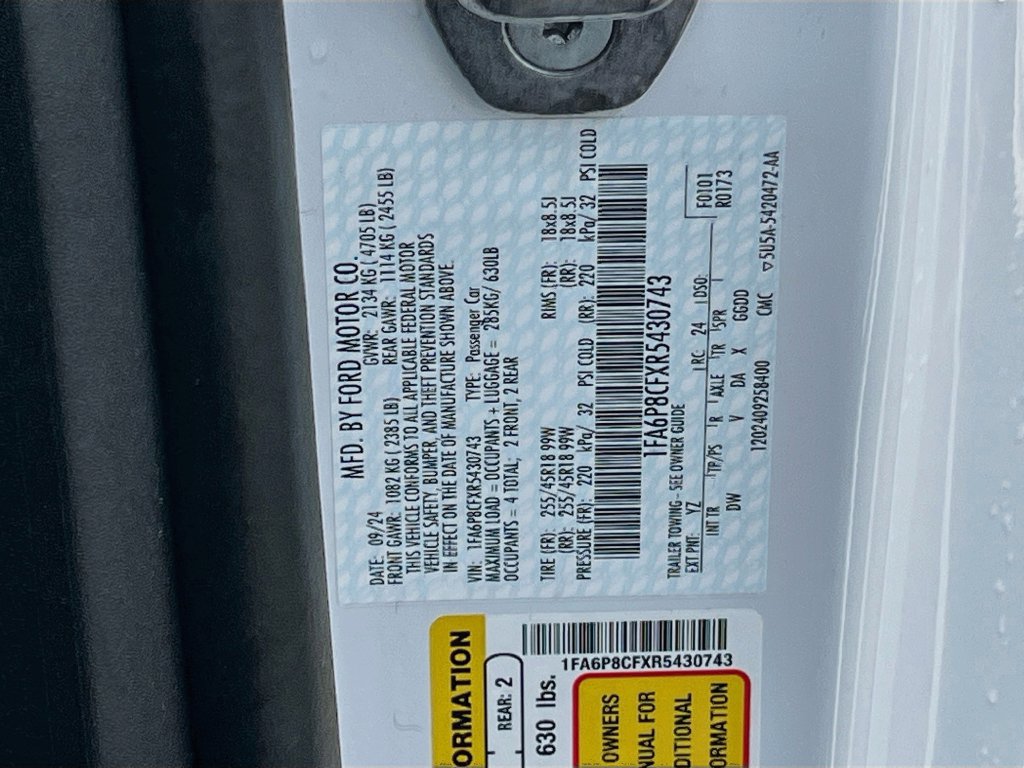 Used 2024 Ford Mustang GT RWD image 28