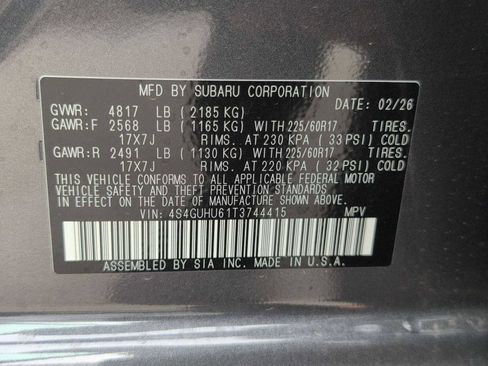 New 2026 Subaru Crosstrek 2.5i Wilderness AWD/4WD image 34