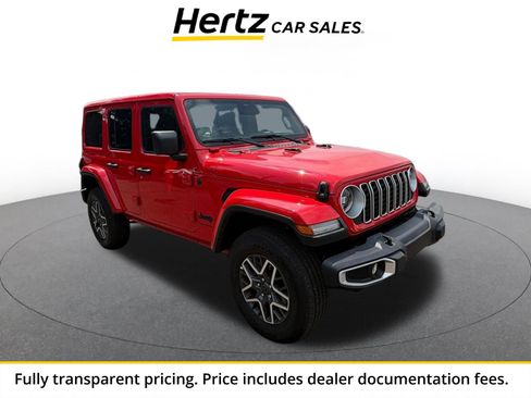 Used 2025 Jeep Wrangler Unlimited Sahara AWD/4WD image 1