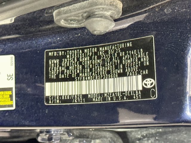 Certified 2025 Toyota Corolla LE FWD image 29