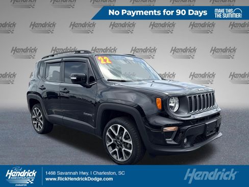 Used 2022 Jeep Renegade Limited w/ Sun, Sound & Wheels Group AWD/4WD image 1