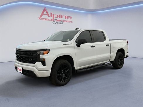 Used 2023 Chevrolet Silverado 1500 Custom w/ LPO, Dark Essentials Package image 1
