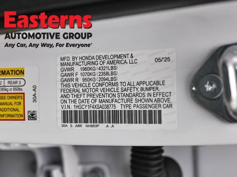 Used 2025 Honda Accord SE image 34