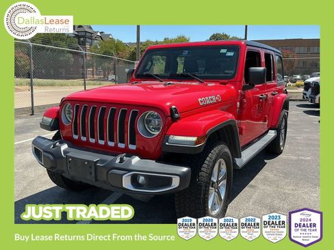 Used 2018 Jeep Wrangler Unlimited Sahara w/ Cold Weather Group AWD/4WD image 1