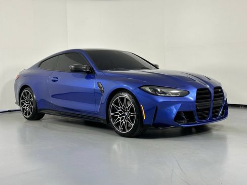 Used 2021 BMW M4 Competition w/ M Carbon Exterior Package RWD image 1