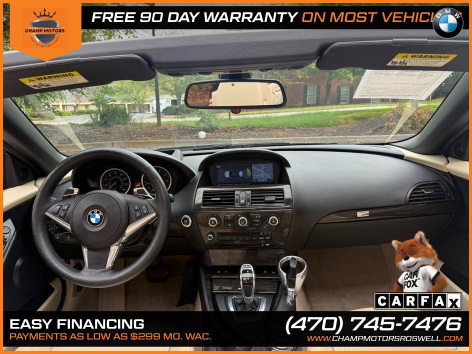 Used 2009 BMW 650i Convertible RWD image 2