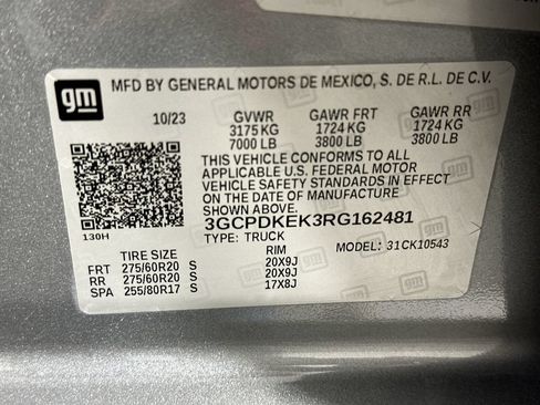 Used 2024 Chevrolet Silverado 1500 LT AWD/4WD image 34