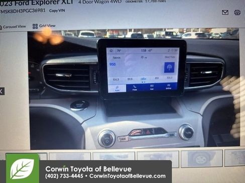 Used 2023 Ford Explorer XLT w/ Equipment Group 202A image 7