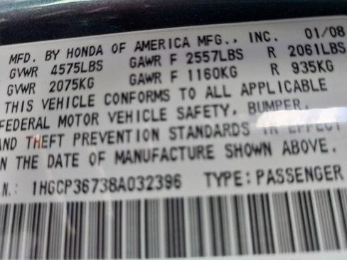 Used 2008 Honda Accord EX image 20