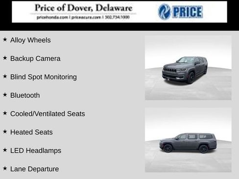 Used 2023 Jeep Wagoneer L 4WD w/ Convenience Group I image 2