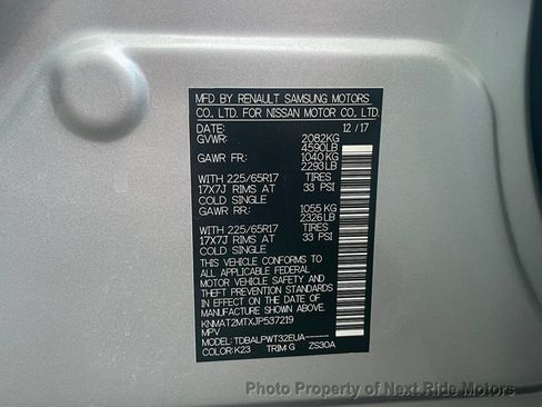 Used 2018 Nissan Rogue S FWD image 29