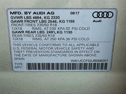 Used 2018 Audi Q3 2.0T Premium Plus w/ Premium Plus Package AWD/4WD image 34