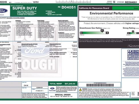 New 2024 Ford F350 Lariat w/ Lariat Ultimate Package AWD/4WD image 24