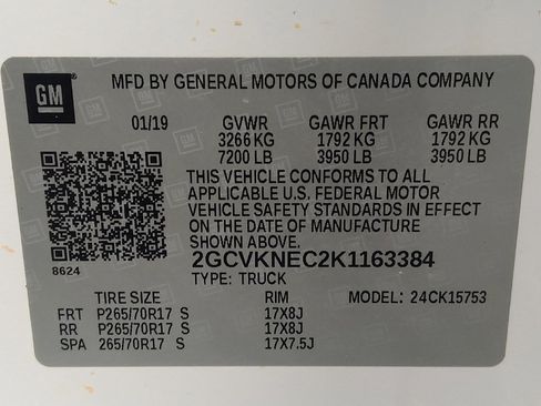Used 2019 Chevrolet Silverado 1500 W/T w/ WT Convenience Package AWD/4WD image 33