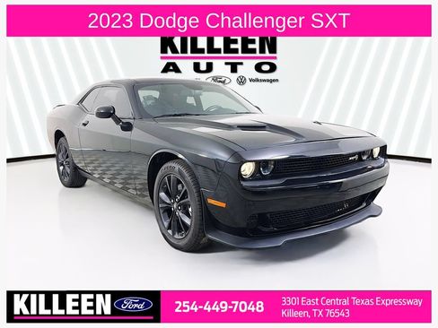 Used 2023 Dodge Challenger SXT w/ Blacktop Package AWD/4WD image 1