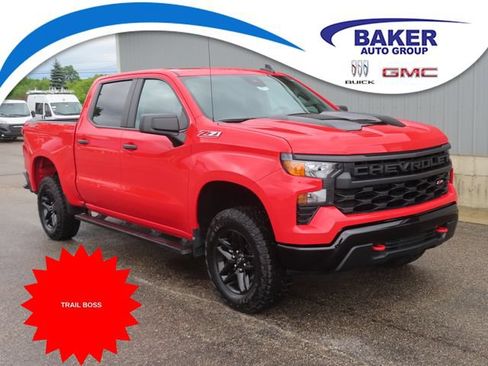 Used 2025 Chevrolet Silverado 1500 Custom Trail Boss AWD/4WD image 1