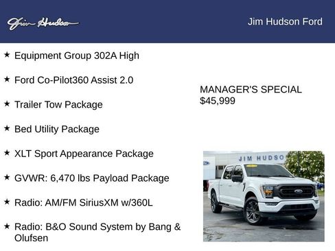 Certified 2023 Ford F150 XLT w/ Equipment Group 302A High AWD/4WD image 12