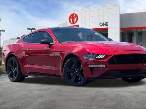 Used 2021 Ford Mustang GT Premium w/ Black Accent Package RWD image 2