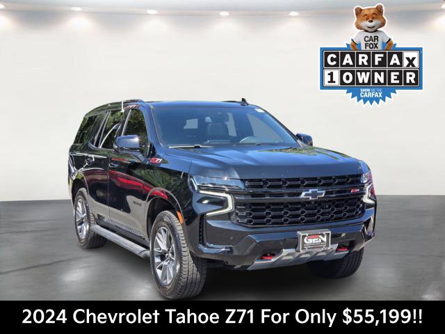 Used 2024 Chevrolet Tahoe Z71 w/ Luxury Package AWD/4WD image 1