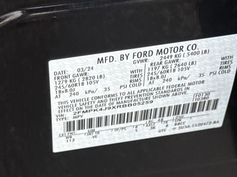 Used 2024 Ford Edge SEL w/ Convenience Package AWD/4WD image 31