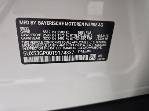 Used 2026 BMW X3 xDrive30i w/ Convenience Package AWD/4WD image 33