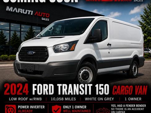 Used 2024 Ford Transit 150 Low Roof w/ Upfitter Package RWD image 1