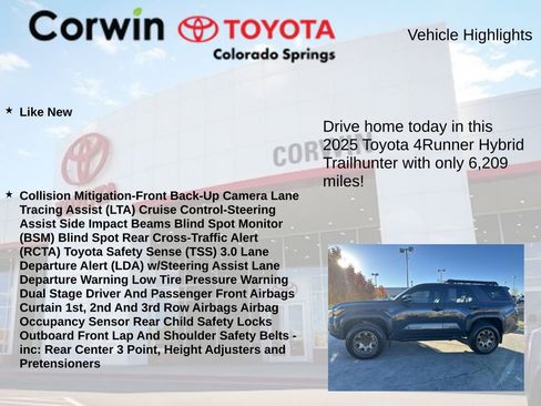 Used 2025 Toyota 4Runner Trailhunter image 6