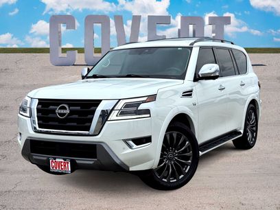 Used 2021 Nissan Armada Platinum w/ Captain's Chairs Package
