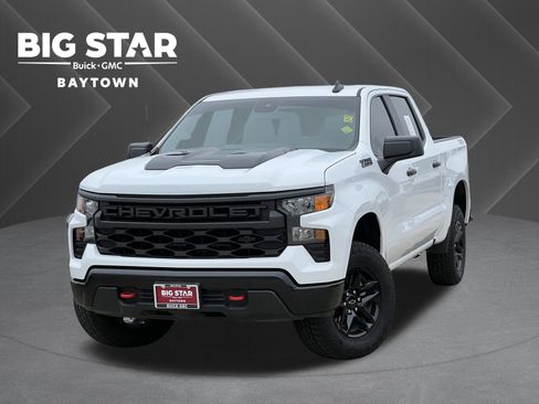 Used 2024 Chevrolet Silverado 1500 Custom Trail Boss w/ LPO, Dark Essentials Package image 1