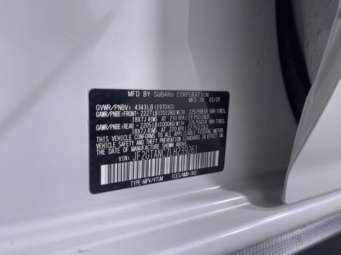 Used 2020 Subaru Crosstrek 2.0i Limited w/ Moonroof Package w/Navigation image 12