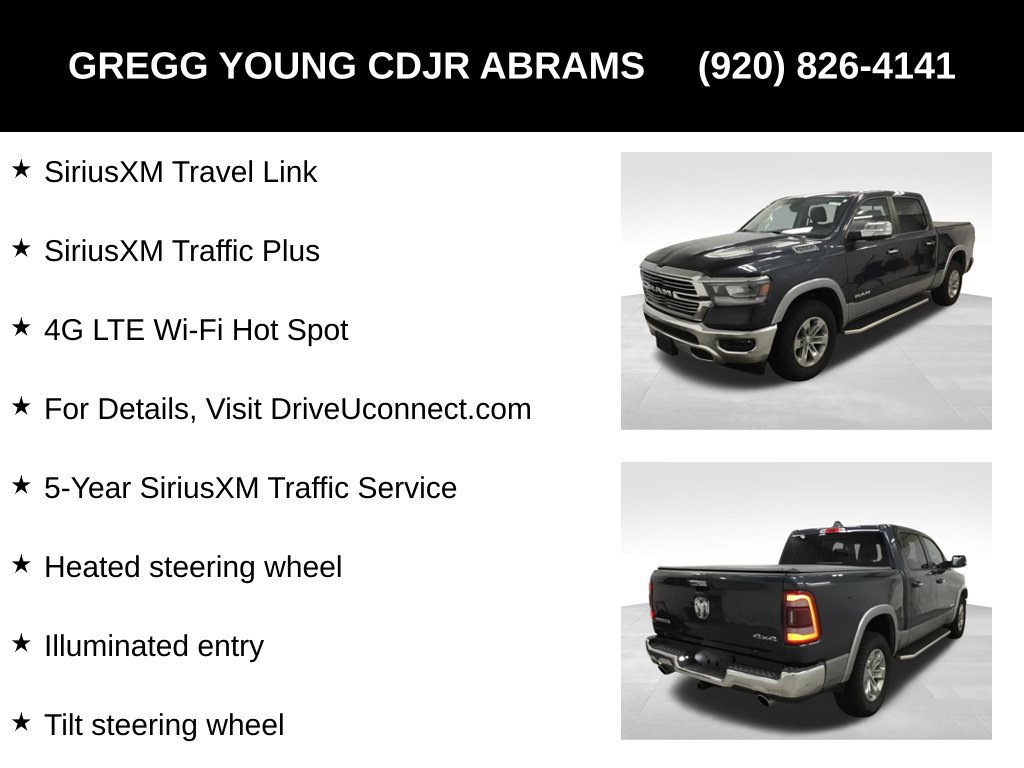 Used 2020 RAM 1500 Laramie AWD/4WD image 19