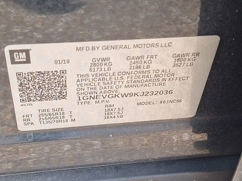 Certified 2019 Chevrolet Traverse LT image 30