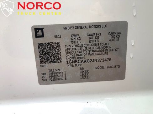 Used 2018 Chevrolet Tahoe LS w/ Max Trailering Package image 22